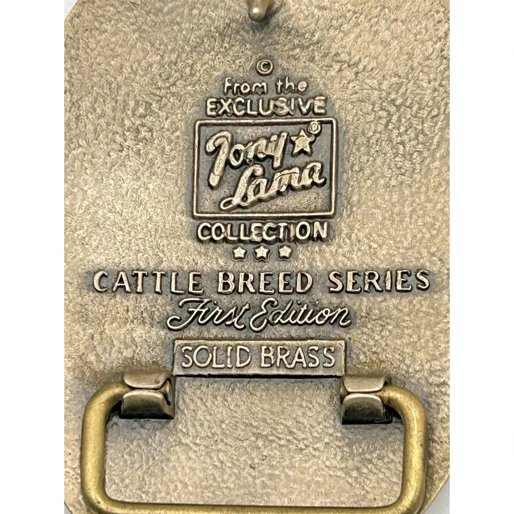 TONY LAMA Beefmaster Bull Cow Sire Belt Buckle Cattle Breed Series FIRST Edition